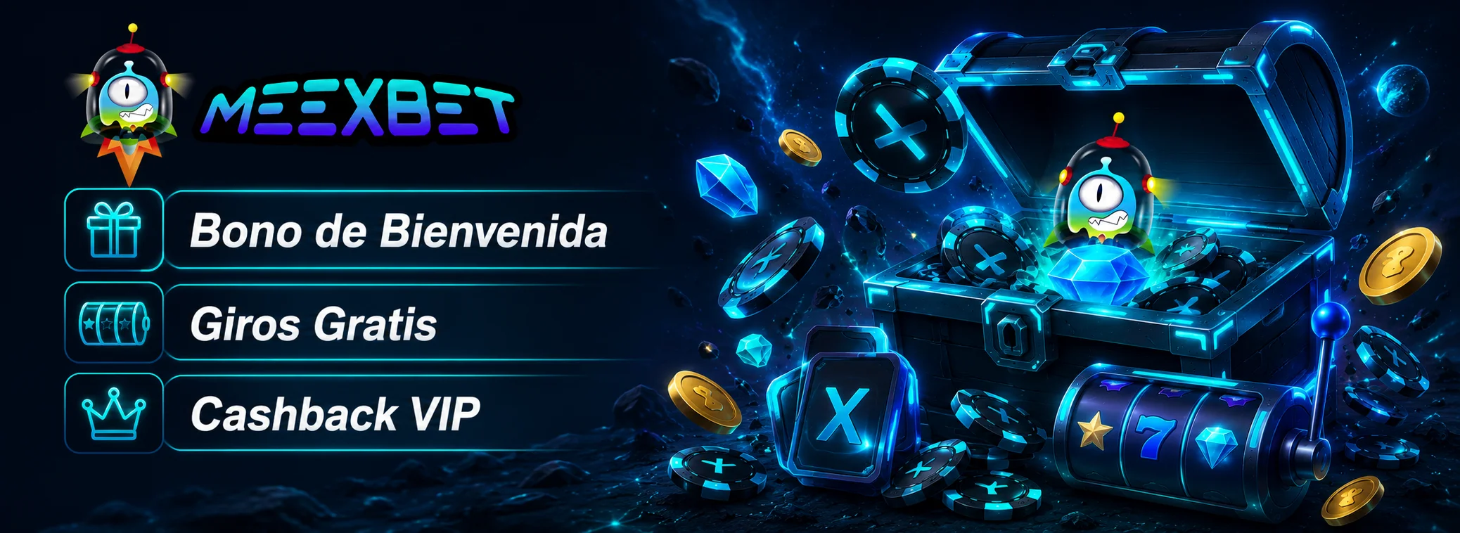 de bienvenida en tu primer depósito
